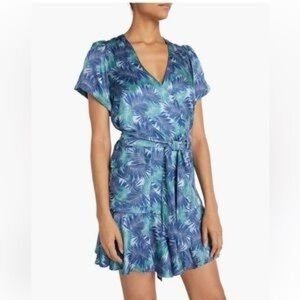 Valentina Shah Palm Wrap Dress Limited Edition Size 6
